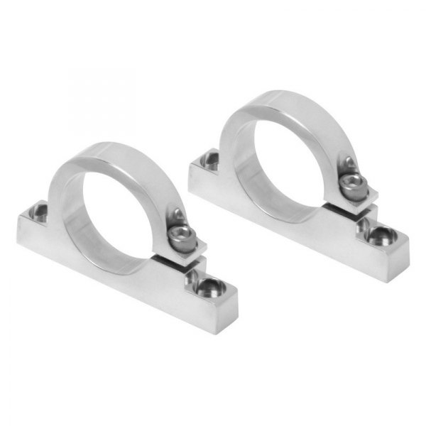 Holley® - Polished Mounting Brackets for HP Billet Fuel Filters