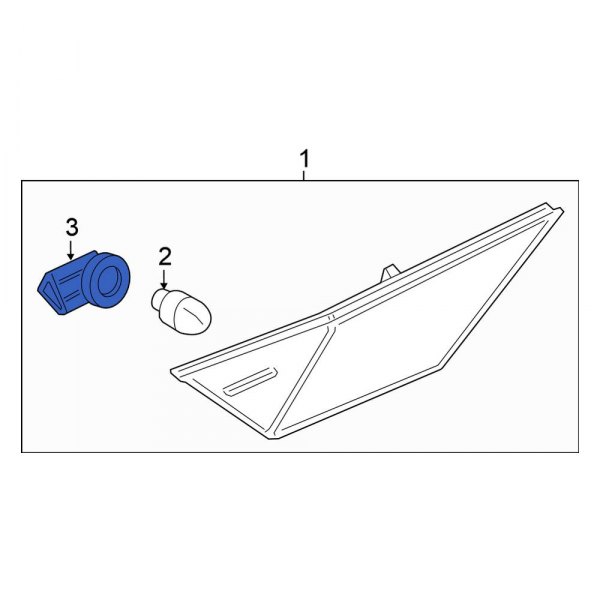 Side Marker Light Socket