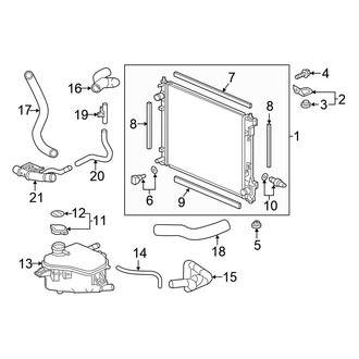 Honda OE - Cooling - Radiator & Components
