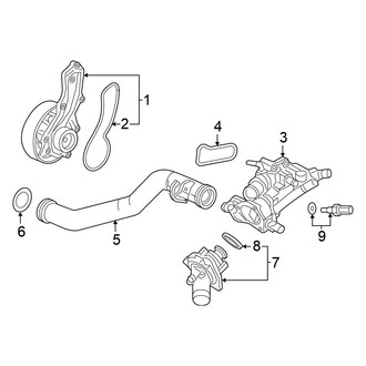 Honda OE - Cooling - Water Pump (EX / LX / LX-P)