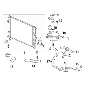 Honda OE - Cooling - Radiator & Components
