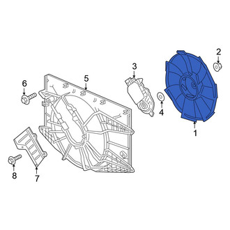 Honda OE - Engine Cooling Fan Blade