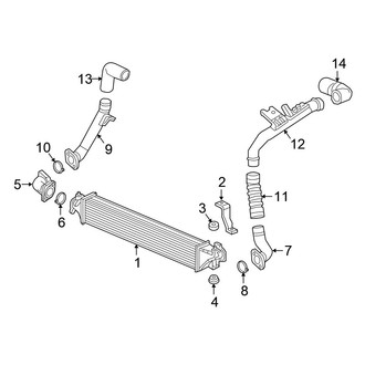 Honda OE - Cooling - Intercooler