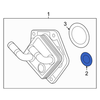 Honda OE - Automatic Transmission Oil Cooler O-Ring