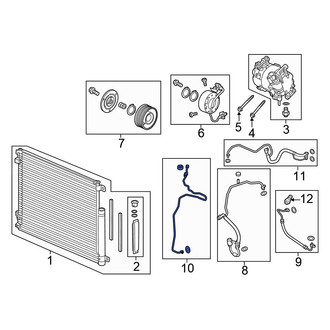 Honda OE - A/C Pipe