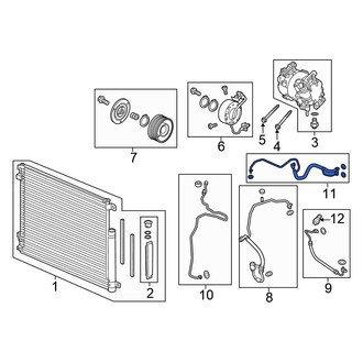 Honda OE - A/C Pipe
