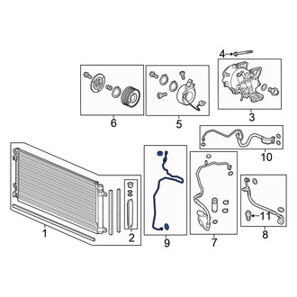 Honda OE - A/C Pipe
