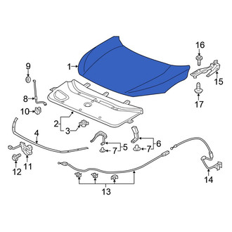 Honda OE - Front Hood Panel