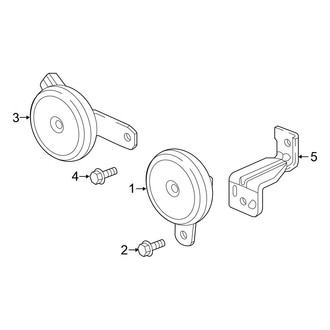Honda OE - Electrical - Horn