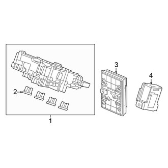Honda OE - Electrical Components (Instrument Panel Compartment)