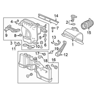 Honda OE - Engine / Transaxle - Air Intake
