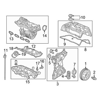 Honda OE - Engine / Transaxle - Engine Parts