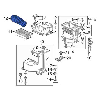 Honda OE - Engine Air Intake Hose