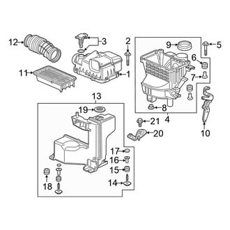 Honda OE - Engine / Transaxle - Air Intake