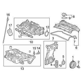 Honda OE - Engine / Transaxle - Engine Parts