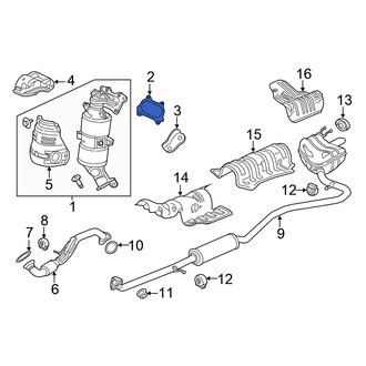 Honda OE - Exhaust Manifold Gasket