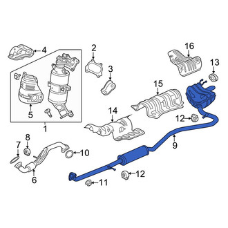 Honda OE - Exhaust Muffler