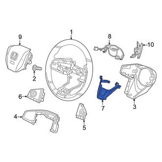 Honda OE - Lower Steering Wheel Trim