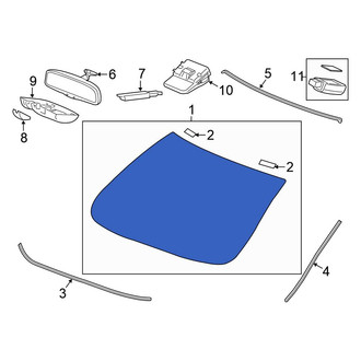 Honda OE - Front Windshield
