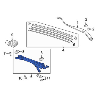 Honda OE - Wiper Linkage
