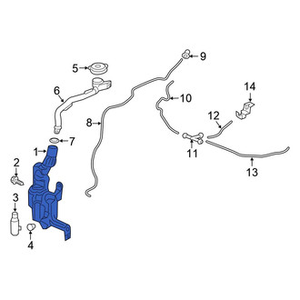 Honda OE - Washer Fluid Reservoir