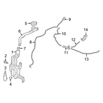 Honda OE - Windshield - Washer Components