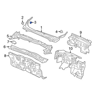 Honda OE - Inner Cowl Cover Clip