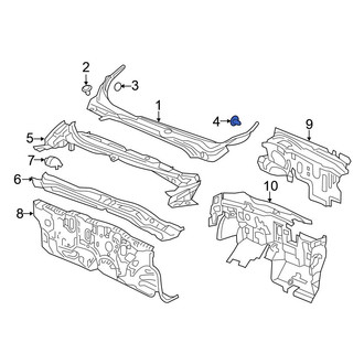 Honda OE - Outer Cowl Cover Clip