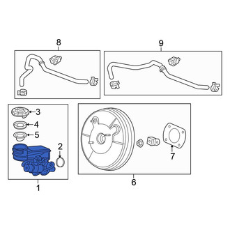 Honda OE - Brake Master Cylinder