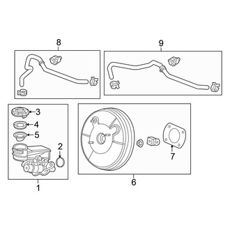 Honda OE - Cowl - Components on Dash Panel