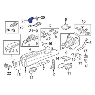 Honda OE - Electronic Parking Brake Control Switch