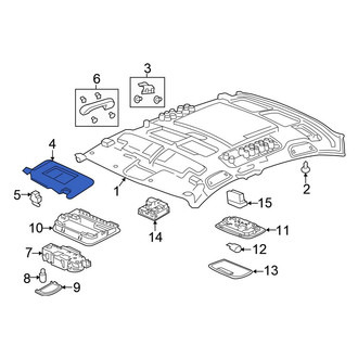 Honda OE - Right Sun Visor