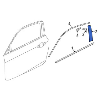Honda OE - Front Right Door Applique