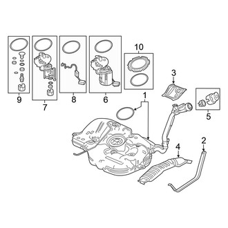 Honda OE - Fuel System Components