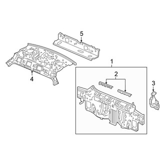 Honda OE - Rear Body & Floor - Rear Body (Coupe)