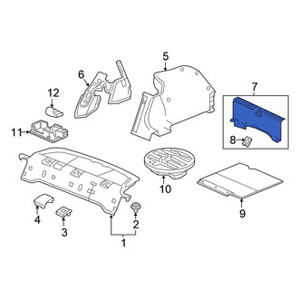 Honda OE - Rear Rear Body Panel Trim Panel