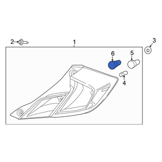 Honda OE - Rear Back Up Light Bulb