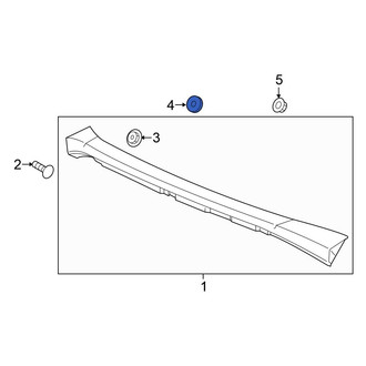 Honda OE - Lower Tail Light Nut