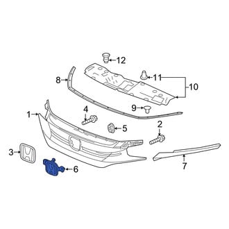 Honda OE - Grille Emblem Bracket