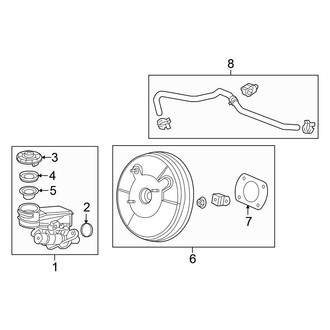 Honda OE - Cowl - Components on Dash Panel (Hatchback)