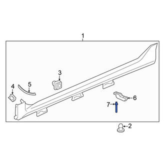 Honda OE - Mud Flap Rivet