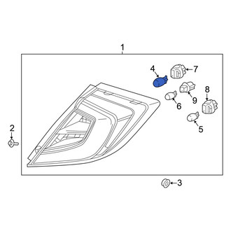 Honda OE - Rear Turn Signal & Parking Light Bulb