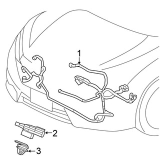 Honda OE - Front Bumper & Grille - Electrical Components