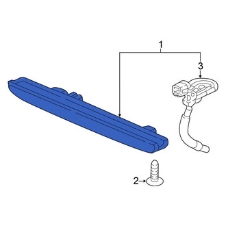 Honda OE - Rear Center High Mount Stop Light