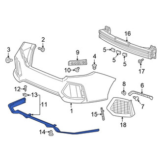 Honda OE - Rear Valance Panel