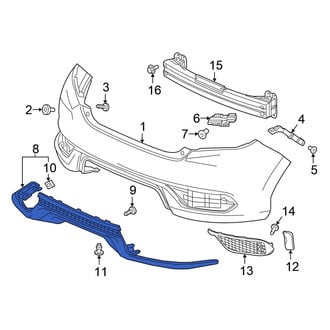 Honda OE - Rear Valance Panel