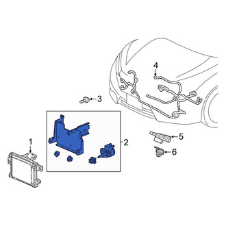 Honda OE - Cruise Control Distance Sensor Bracket