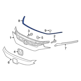 Honda OE - Grille Seal