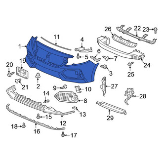 Honda OE - Front Bumper Cover