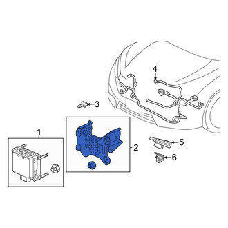 Honda OE - Cruise Control Distance Sensor Bracket